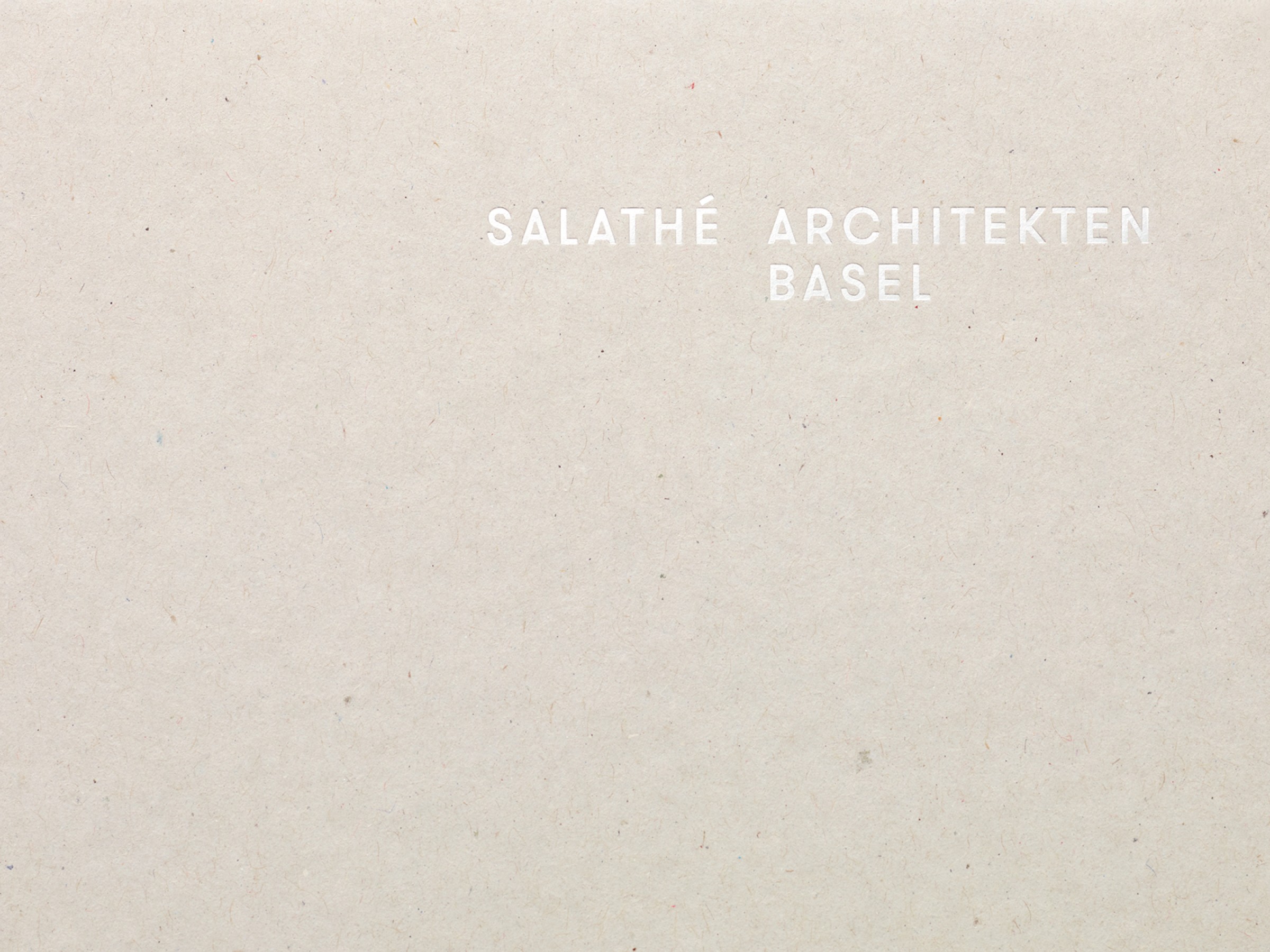 Salathé Architekten Basel